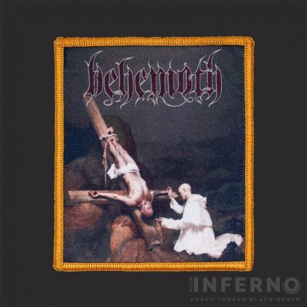 Behemoth - Inverted Cross szövött felvarró