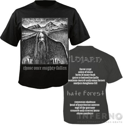 Ildjarn / Hate Forest - Those Once Mighty Fallen póló
