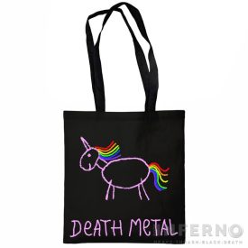 Death Metal Unikornis vászontáska
