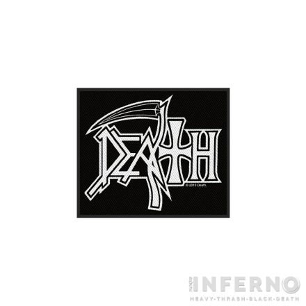 Death - Logo szövött felvarró