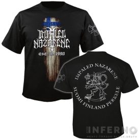 Impaled Nazarene - Suomi Finland Perkele EST. in 1990 Póló