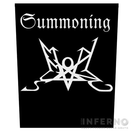 Summoning - Logo Szövött hátfelvarró