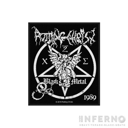 Rotting Christ - Black Metal Since 1989 szövött felvarró