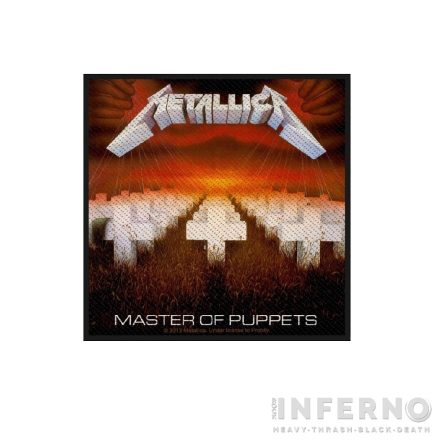 Metallica - Master Of Puppets szövött felvarró