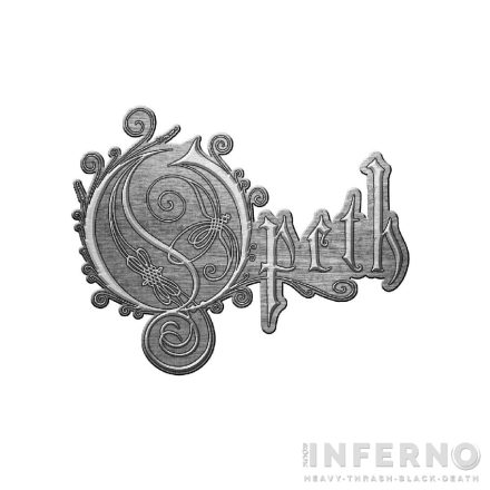 Opeth - Logo Fém kitűző