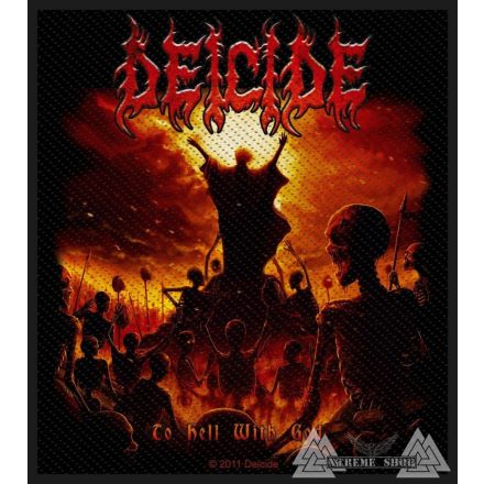 Deicide - To Hell With God Szövött felvarró