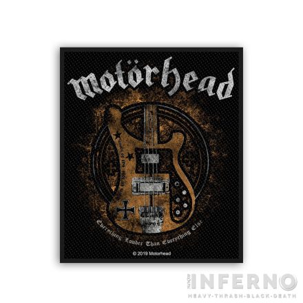 Motorhead - Lemmy’s Bass Szövött felvarró