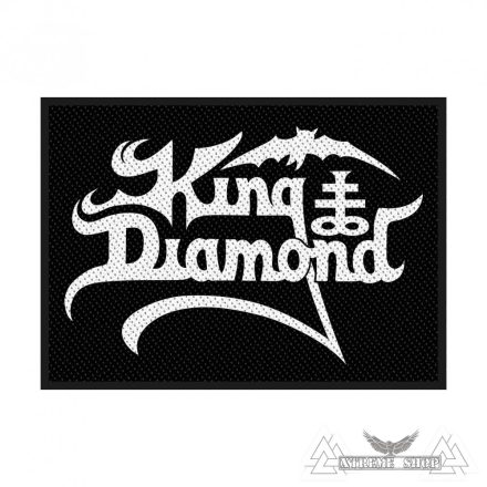 King Diamond - Logo Szövött felvarró