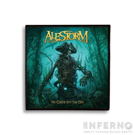 Alestorm - No Grave but The Sea Szövött felvarró