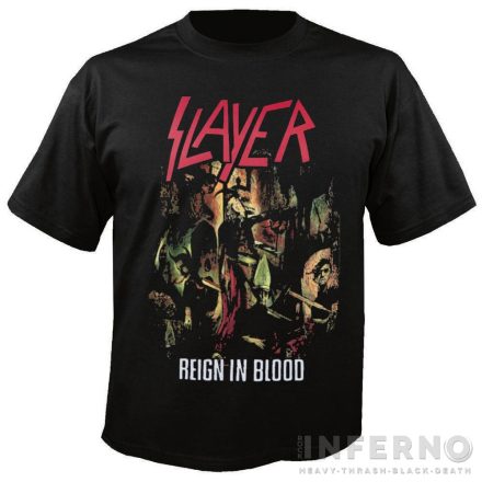 SLAYER PÓLÓ - REIGN IN BLOOD T-SHIRT