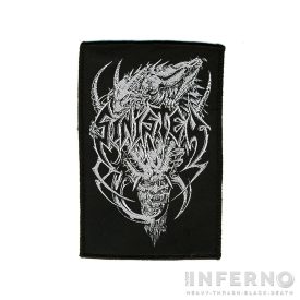 Sinister - Devil Logo 14,5x9,5 cm Szövött felvarró