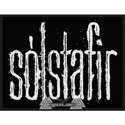 Solstafir - Logo szövött felvarró
