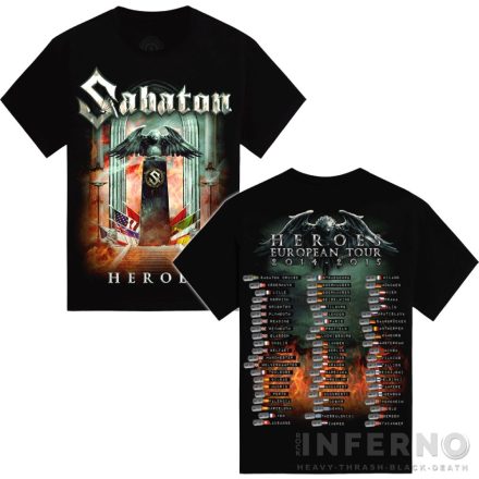 Sabaton - Heroes Tour póló