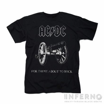 AC/DC - For Those About To Rock póló