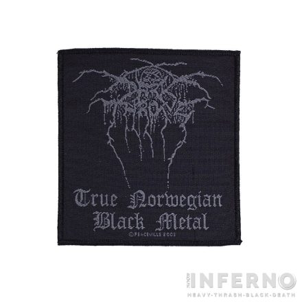 Darkthrone - True Norwegian Black Metal szövött felvarró
