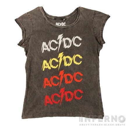 AC/DC - Powerage Savmosott női póló