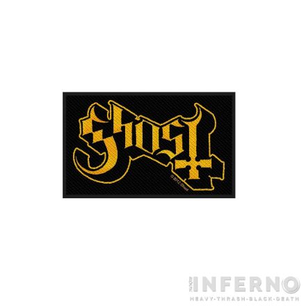 Ghost - Logo Szövött felvarró