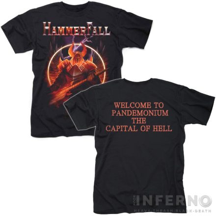 HammerFall - Live! Against the World póló
