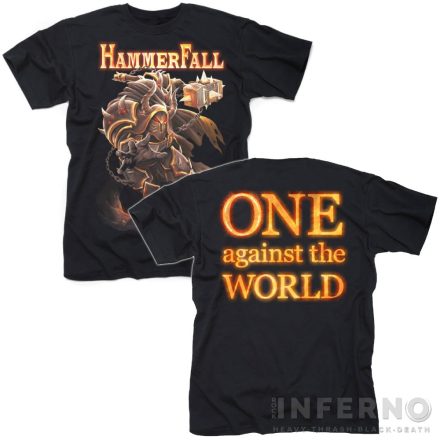 HammerFall - One Against the World póló