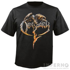 Obituary - Logo/Dragon póló
