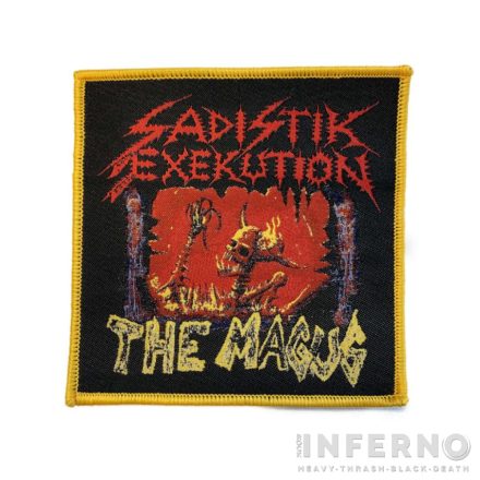 Sadistik Exekution - The Magus szövött felvarró