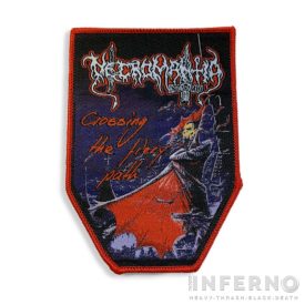 Necromantia - Crossing the Fiery Path szövött felvarró