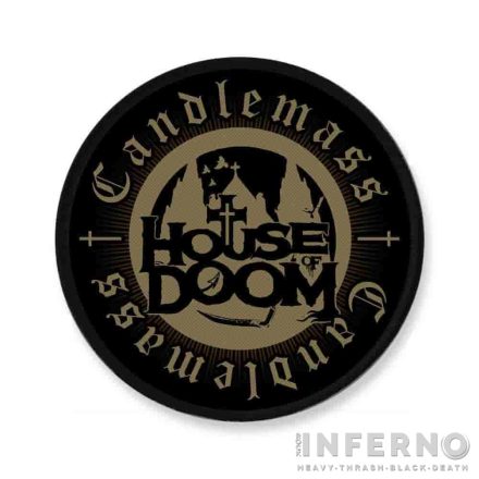 Candlemass - House of Doom Szövött felvarró