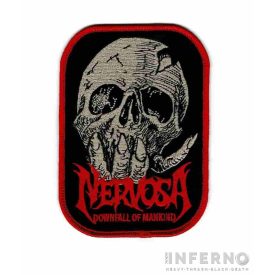 Nervosa - Downfall of mankind Szövött felvarró