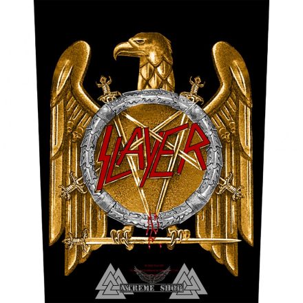 Slayer ‘Golden Eagle’ Hátfelvarró