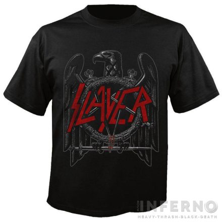 SLAYER PÓLÓ - SILVER EAGLE T-SHIRT/PÓLÓ