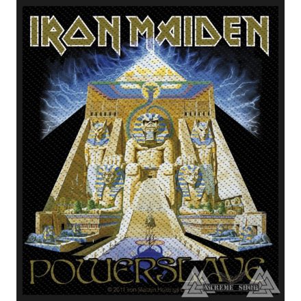 Iron Maiden - Powerslave Szövött felvarró