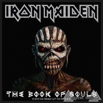 Iron Maiden - The Book Of Souls Szövött felvarró