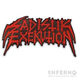 Sadistik Exekution Logo Hímzett hátfelvarró