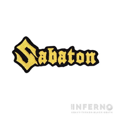 SABATON - Logo Szövött felvarró