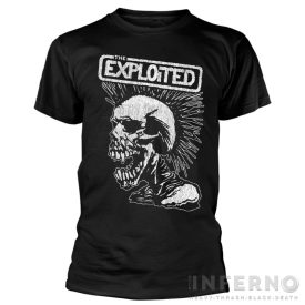The Exploited - Vintage Skull Póló