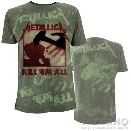 Metallica - Kill 'Em All Full mintás póló