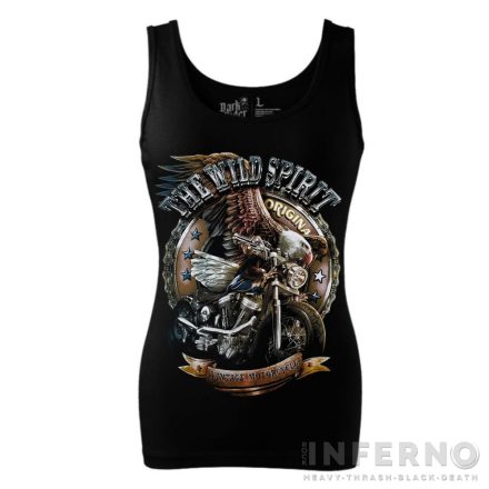The wild spirit vintage - motoros női top