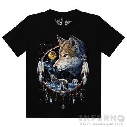 Wolf Dreamcatcher - Farkasos póló