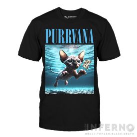 Happy Daemon - Purrvana póló