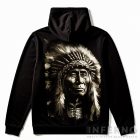Chief - Indiános kapucnis pulóver