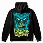 Blue Owl - baglyos kapucnis pulóver