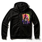 Psychobilly Skeleton - Koponyás kapucnis pulóver