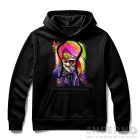 Psychobilly Skeleton - Koponyás kapucnis pulóver