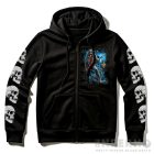 Skeleton RockStar - koponyás kapucnis pulóver