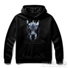 Silver dragon - sárkányos kapucnis pulóver