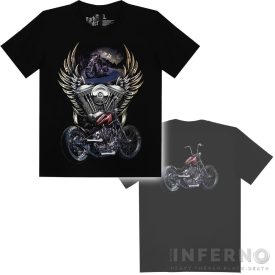 V engine - motoros gyerek póló