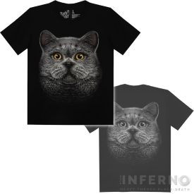 Brit rövidszőrű - Macskás gyerek póló