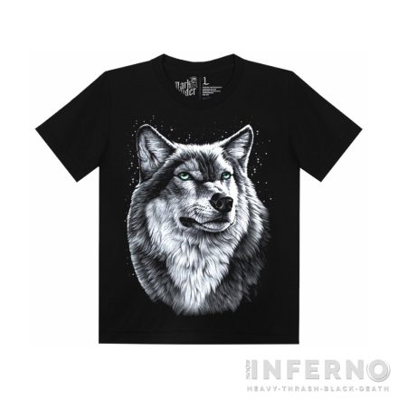 Wolf portrait - farkasos gyerek póló
