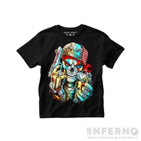 Skeleton Bandit - koponyás gyerek póló