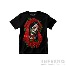 La Catrina In Red gyerek póló